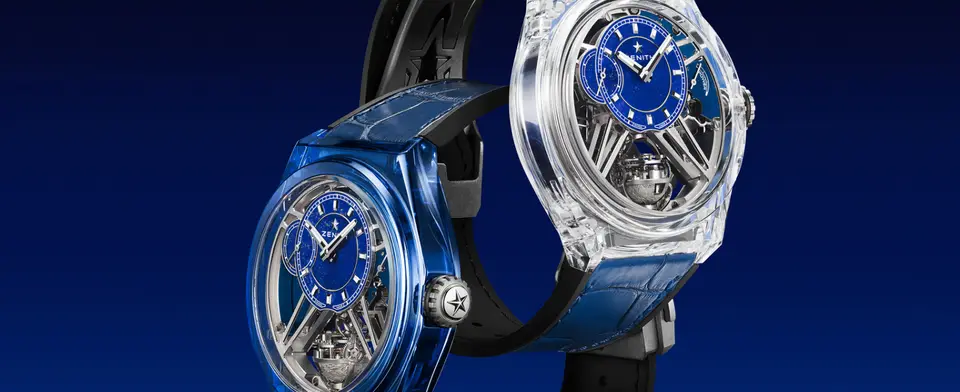 Zenith Defy Zero G Sapphire Limited Edition