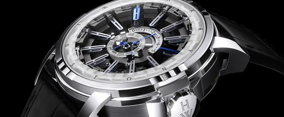 Harry Winston Opus XII. 27 стрелок и хитрая анимация