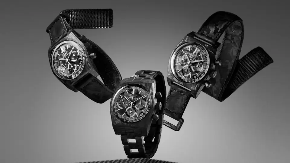 Zenith Chronomaster Revival A3818 Cover Girl Carbon
