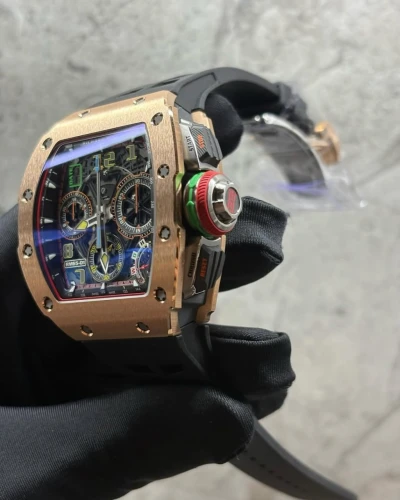 Richard Mille RM 65-01 Automatic Split-Seconds Chronograph Red Gold and Carbon TPT® Richard Mille RM 65-01 Automatic Split-Seconds Chronograph Red Gold and Carbon TPT®