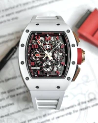 Richard Mille Automatic Flyback Chronograph White Demon RM 011 Richard Mille Automatic Flyback Chronograph White Demon RM 011