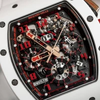 Richard Mille Automatic Flyback Chronograph White Demon RM 011 Richard Mille Automatic Flyback Chronograph White Demon RM 011