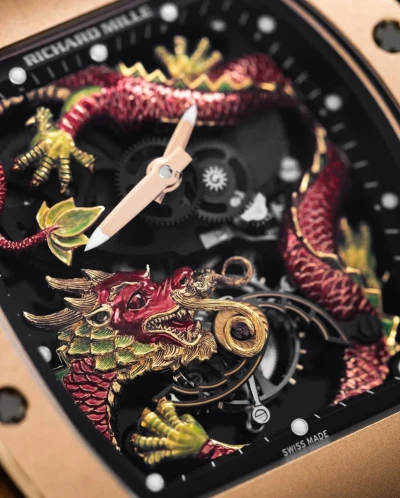 Richard Mille Tourbillon Dragon-Jackie Chan RM 057 Richard Mille Tourbillon Dragon-Jackie Chan RM 057