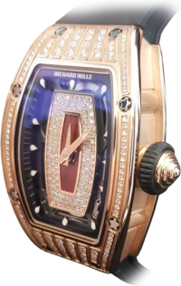 Richard Mille RM 07 Diamonds Gold Red Dial Richard Mille RM 07 Diamonds Gold Red Dial
