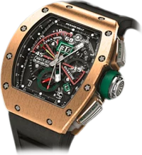 Richard Mille RM 11-01 Automatic Flyback Chronograph — Roberto Mancini Rose Gold Richard Mille RM 11-01 Automatic Flyback Chronograph — Roberto Mancini Rose Gold