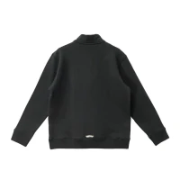 Chrome Hearts Black Triple Cross Half Zip Sweatshirt