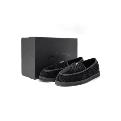 Chrome Hearts Corduroy Dagger Loafers Slippers