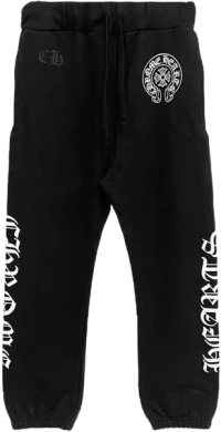 Chrome Hearts Horseshoe Script Sweatpants Chrome Hearts Horseshoe Script Sweatpants