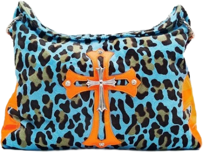 Chrome Hearts Leopard Pony Hair Lyon Bag