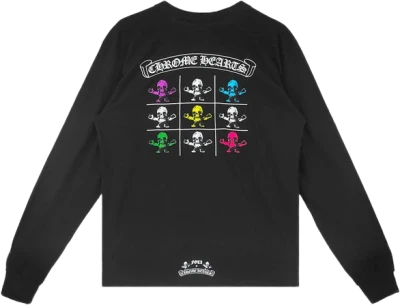 Chrome Hearts Multi Foti Black Long Sleeve T-Shirt Tee