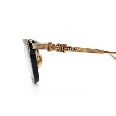 Chrome Hearts OVERPOKED Diamond Black Glasses Frame Chrome Hearts OVERPOKED Diamond Black Glasses Frame