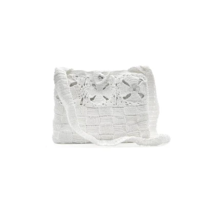 Chrome Hearts St Barth Cashmere Woven Satchel Chrome Hearts St Barth Cashmere Woven Satchel
