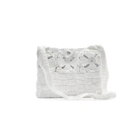 Chrome Hearts St Barth Cashmere Woven Satchel Chrome Hearts St Barth Cashmere Woven Satchel
