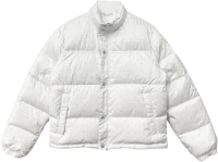 Chrome Hearts White Tonal Monogram Puffer Down Jacket Chrome Hearts White Tonal Monogram Puffer Down Jacket