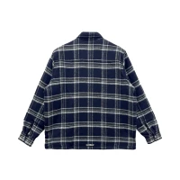 Chrome Hearts Work Dog Pile Lined Flannel Shirt Jacket Chrome Hearts Work Dog Pile Lined Flannel Shirt Jacket