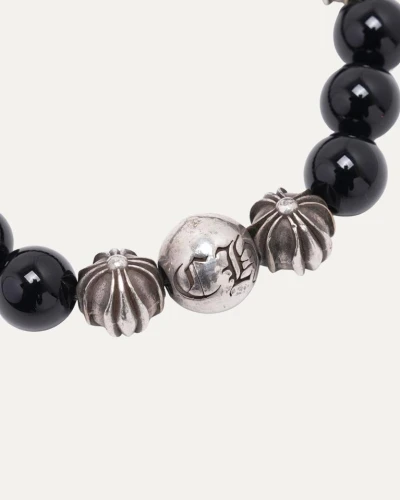 Chrome Hearts 10mm Multi Charm Bead Bracelet