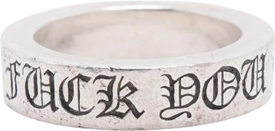 Chrome Hearts "Fuck You" Spacer Ring