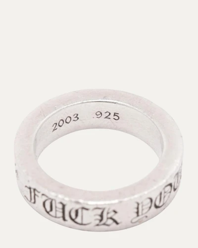 Chrome Hearts "Fuck You" Spacer Ring