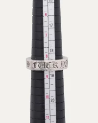 Chrome Hearts "Fuck You" Spacer Ring