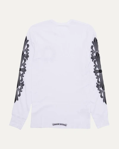 Chrome Hearts Horseshoe Logo Thermal Long Sleeve T-Shirt