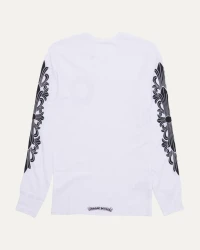 Chrome Hearts Horseshoe Logo Thermal Long Sleeve T-Shirt