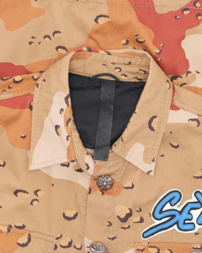 Chrome Hearts Matty Boy Sex Records Desert Camo Shirt