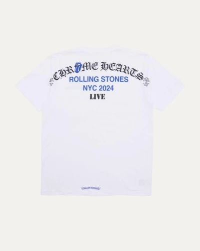 Chrome Hearts Rolling Stones NYC Live Pocket T-Shirt
