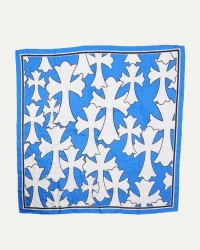 Chrome Hearts Silk Cross Scarf