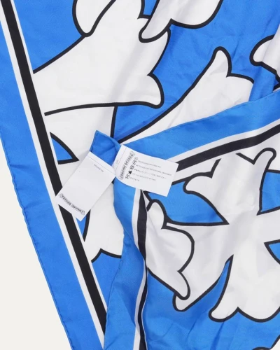 Chrome Hearts Silk Cross Scarf