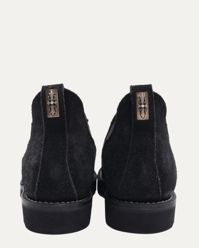Chrome Hearts Wesco Roughout Romeo Slip On Shoes