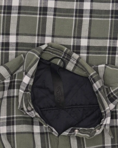 Chrome Hearts Workn Padded Flannel Shirt Jacket