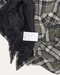 Chrome Hearts Workn Padded Flannel Shirt Jacket