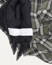 Chrome Hearts Workn Padded Flannel Shirt Jacket