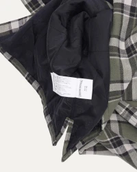 Chrome Hearts Workn Padded Flannel Shirt Jacket