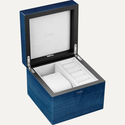 Cartier Santos-Dumont и роскошная шкатулка Cartier Santos-Dumont и роскошная шкатулка