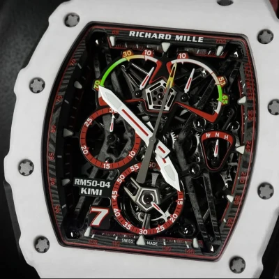 Richard Mille RM 50-04 Tourbillon Chronographe à Rattrapante Kimi RÄIKKÖNEN Limited Edition Richard Mille RM 50-04 Tourbillon Chronographe à Rattrapante Kimi RÄIKKÖNEN Limited Edition