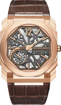 Bvlgari Octo Finissimo Skeleton 8 Days Mechanical Manufacture Ultra-thin Movement Bvlgari Octo Finissimo Skeleton 8 Days Mechanical Manufacture Ultra-thin Movement