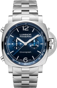 Panerai Luminor Chrono 44 mm Blue Dial Steel Panerai Luminor Chrono 44 mm Blue Dial Steel