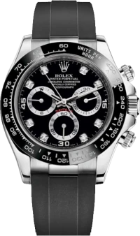 Rolex Cosmograph Daytona White Gold Black Diamond Dial Rolex Cosmograph Daytona White Gold Black Diamond Dial