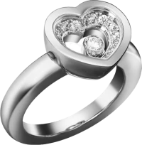 Кольцо с бриллиантом Chopard Happy Diamonds Very 827790-1110 Кольцо с бриллиантом Chopard Happy Diamonds Very 827790-1110