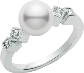 Кольцо Mikimoto PRA631DW