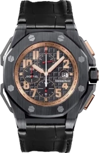 Часы Audemars Piguet Royal Oak Offshore Chronograph Arnold Schwarzenegger The Legacy Limited Edition 48 mm 26378IO.OO.A001KE.01 Часы Audemars Piguet Royal Oak Offshore Chronograph Arnold Schwarzenegger The Legacy Limited Edition 48 mm 26378IO.OO.A001KE.01