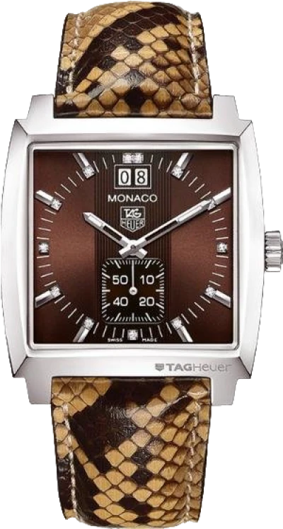 Часы Tag Heuer Monaco Lady Grande Date Diamond WAW1315