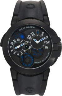 Harry Winston Ocean Dual Time Zone Black Edition Harry Winston Ocean Dual Time Zone Black Edition