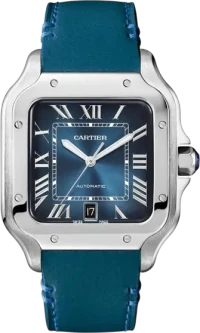 Cartier Santos De Cartier Blue Dial Cartier Santos De Cartier Blue Dial