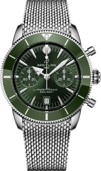 Breitling SUPEROCEAN HERITAGE B01 CHRONOGRAPH 42 Green Breitling SUPEROCEAN HERITAGE B01 CHRONOGRAPH 42 Green