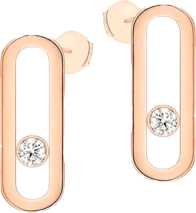 Серьги Messika Move Uno Rose Gold 12182-PG
