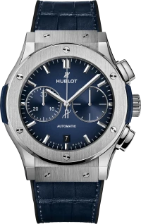 Часы Hublot Classic Fusion Blue Chronograph 521.NX.7170.LR Часы Hublot Classic Fusion Blue Chronograph 521.NX.7170.LR