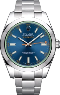 Часы Rolex Milgauss Blue Dial 40 мм Steel 116400GV Часы Rolex Milgauss Blue Dial 40 мм Steel 116400GV
