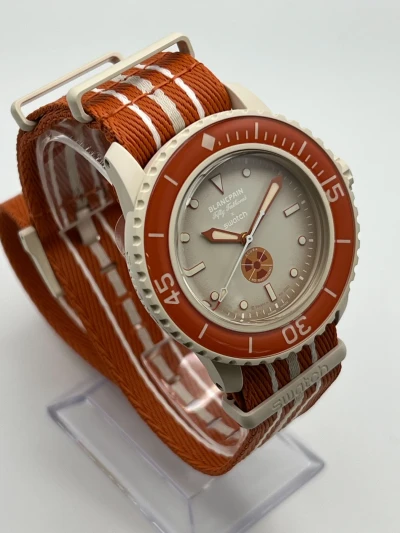 Blancpain Swatch Scuba Fifty Fathoms Arctic Ocean Blancpain Swatch Scuba Fifty Fathoms Arctic Ocean